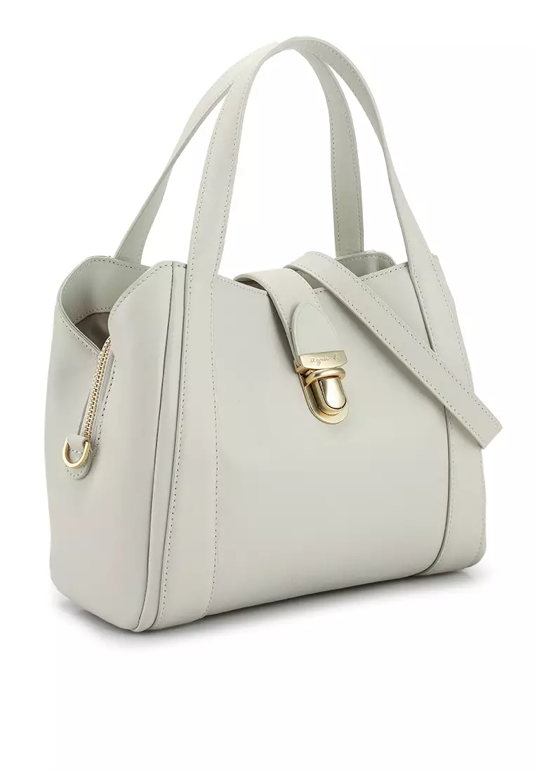 Leather Top-Handle Bag