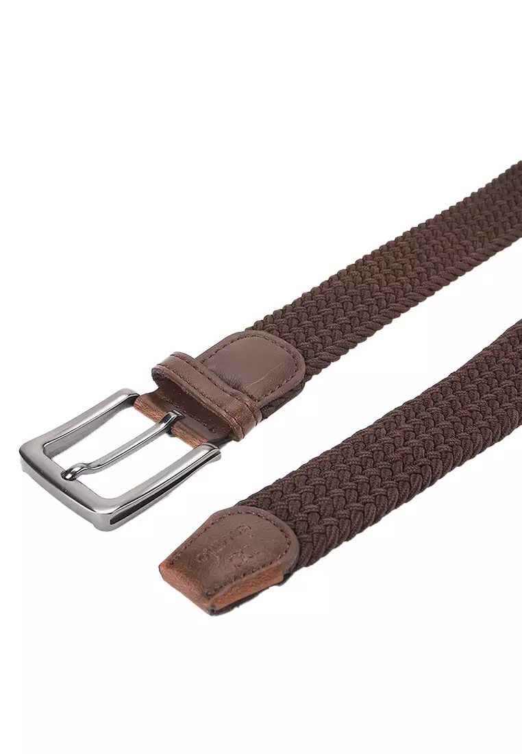 Lingga Casual Belt Dark Brw
