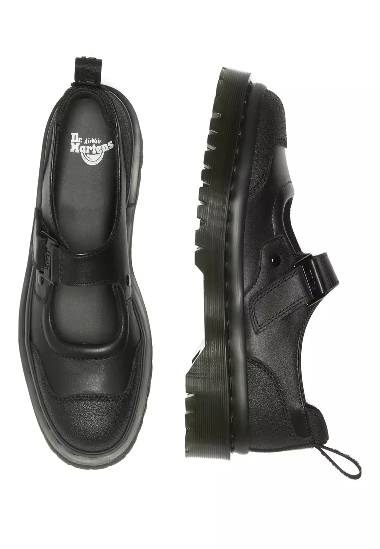 Indica II Tech Strap Bex Mary Jane Black Shoes Women