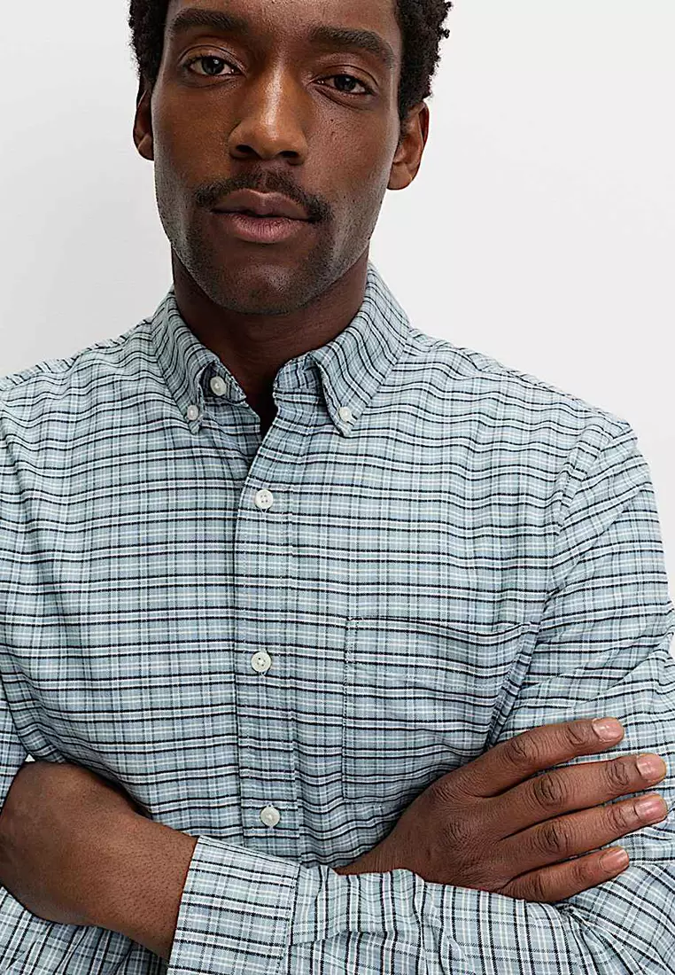 Ultimate Pure Cotton Check Oxford Shirt