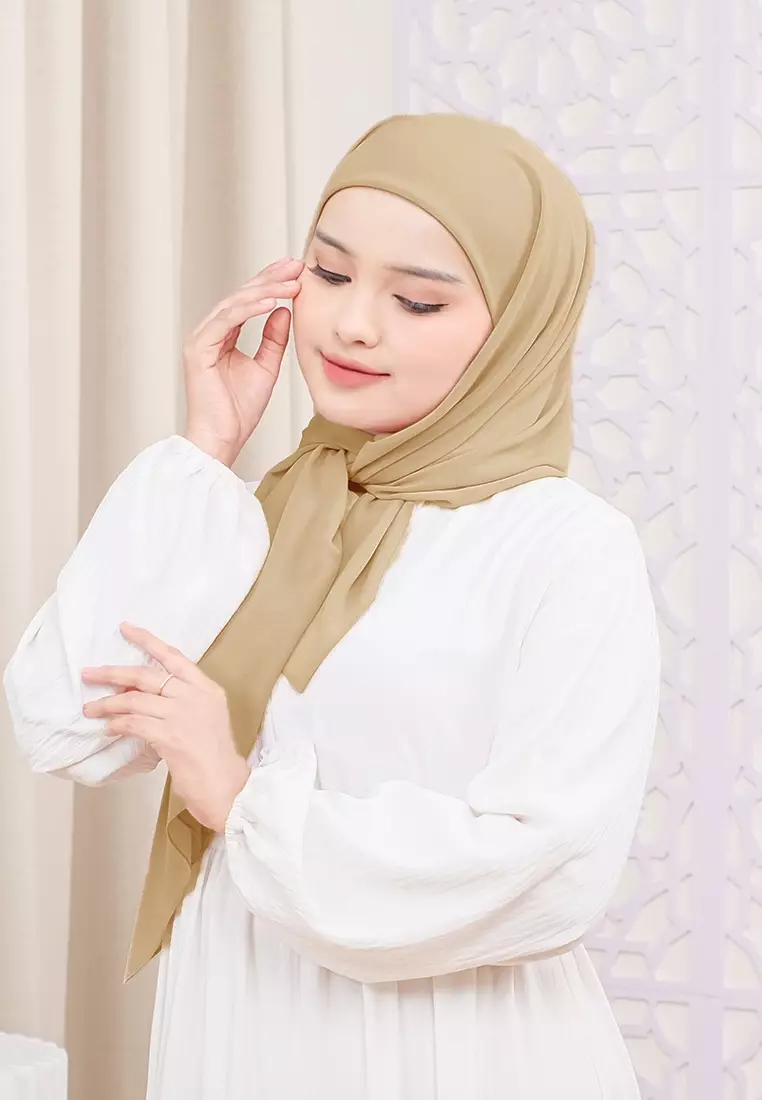 HIJAB INSTAN ALINE - WALLNUT