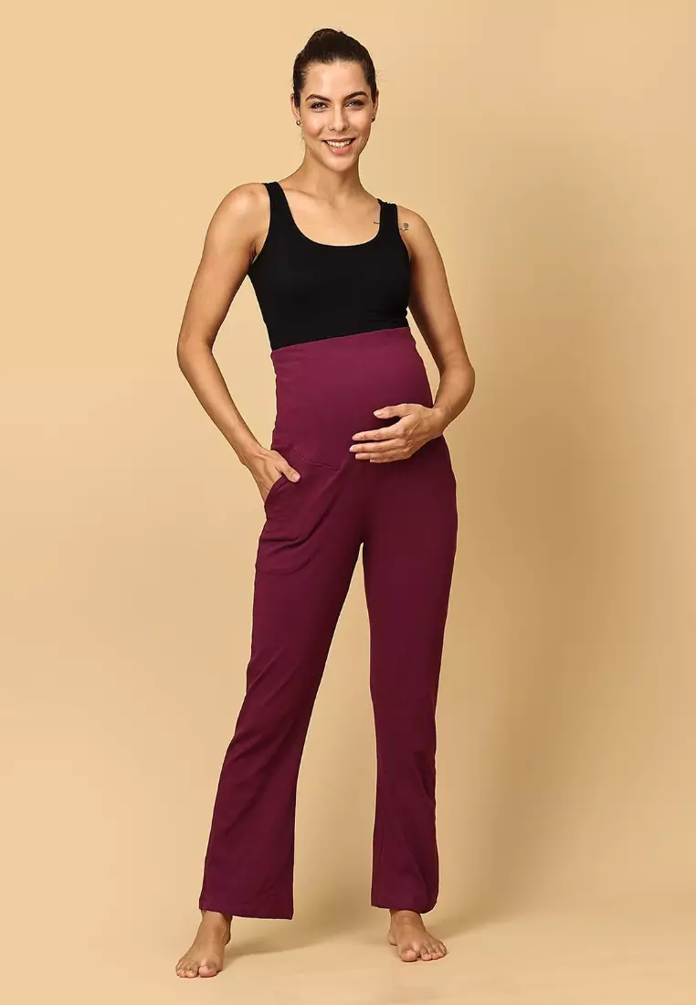 Comfy Maternity Regular Pants - Black