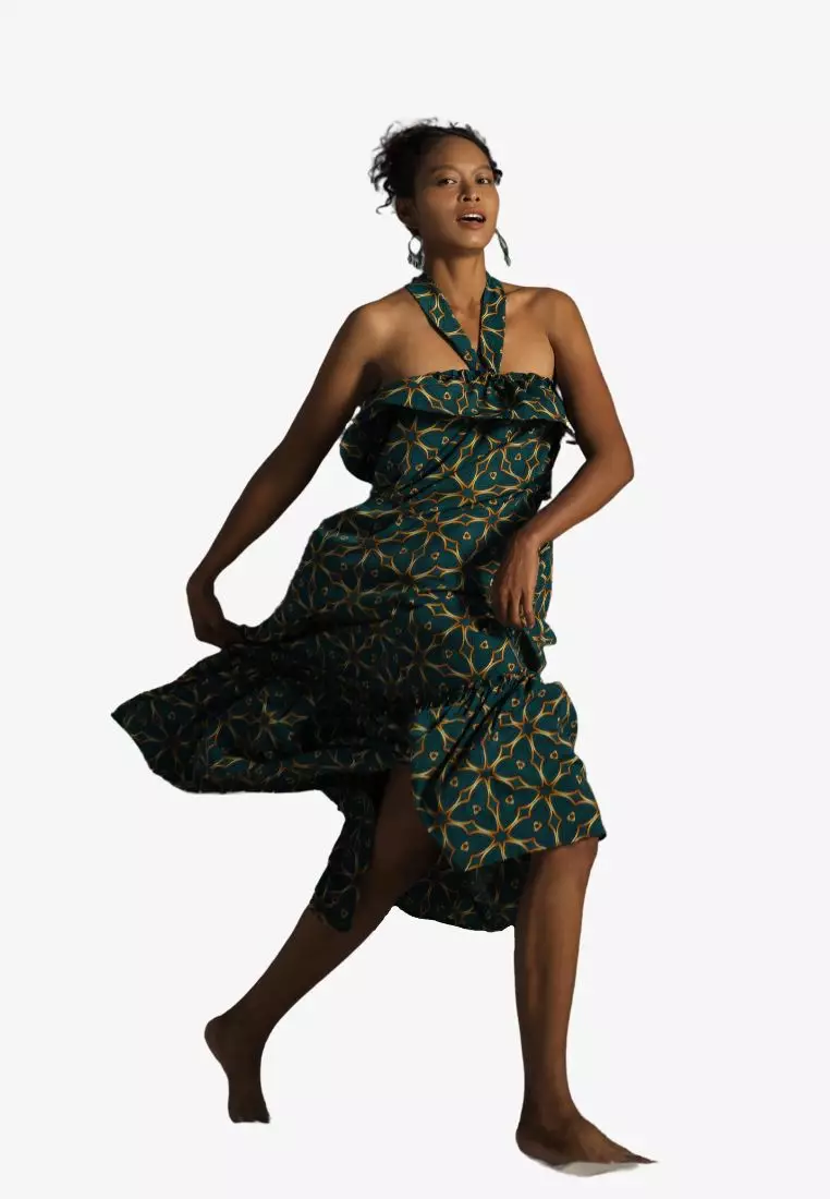 Summer Get Away Silk Dress