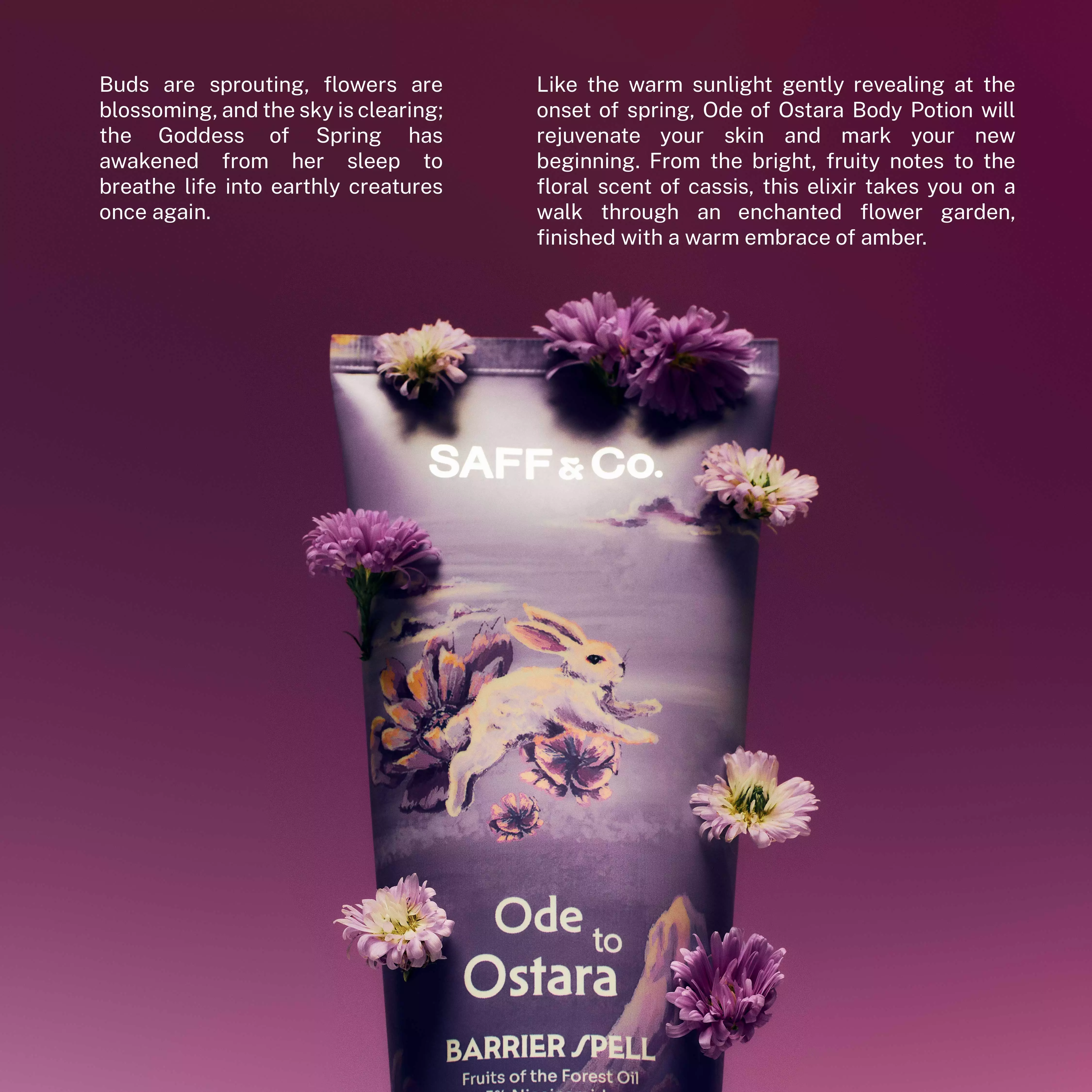 SAFF & Co. BODY POTION - ODE TO OSTARA