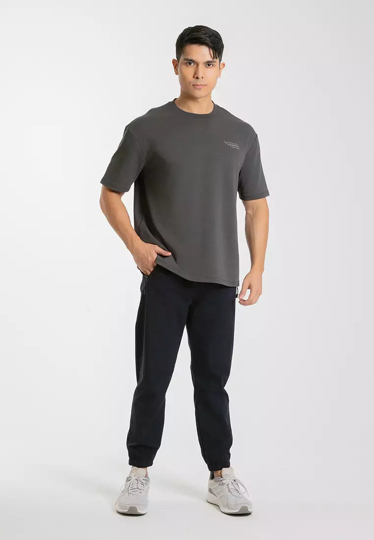 Forest Stretchable Slim Fit Tracksuit Men Track Pants Unisex Track Bottom  - 10787-33Navy