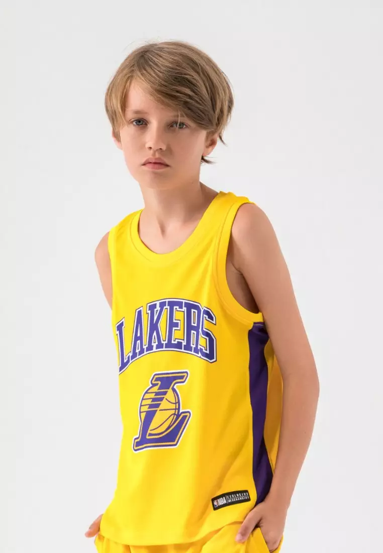 Los Angeles Lakers Lebron James #23 Basketball Jersey for Kids Core Collection