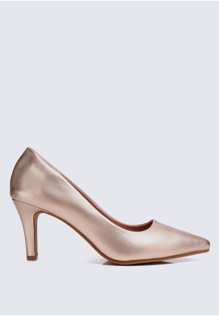 My Ballerine Ashley Comfy Pumps In Rose Gold