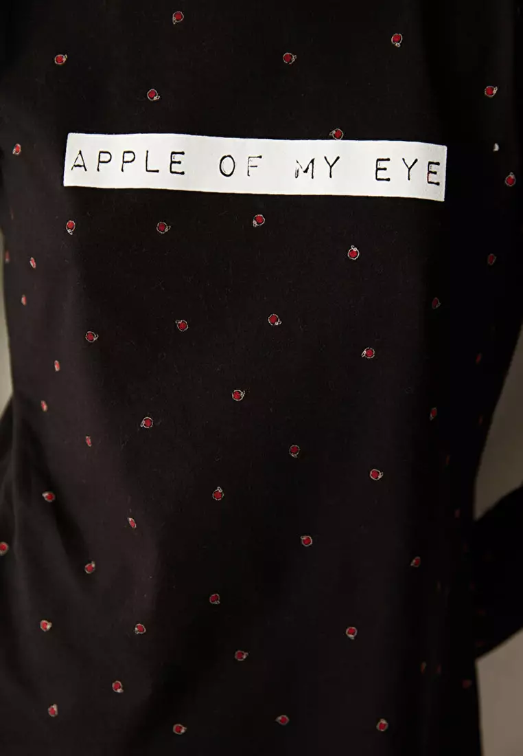 Apple Printed Pyjama Set