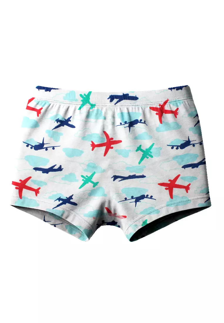 Boys' Antimicrobial Cotton Boxer Brief 3 pieces in a pack UCBBG522