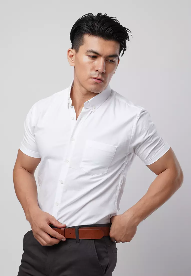 Super White Oxford SS Shirt