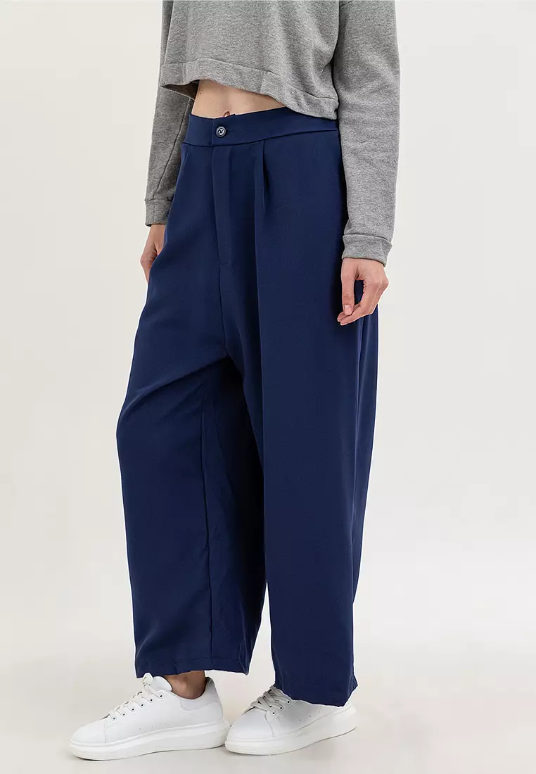 Nicole Button Square Pants