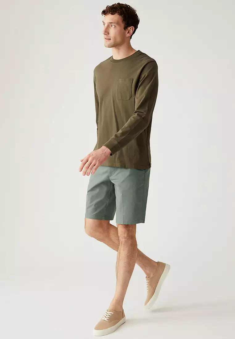 Cotton Rich Super Lightweight Chino Shorts