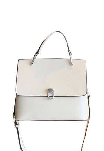 Twenty Eight Shoes white VANSA Fashionable Cow Leather Shoulder Hand Bag VBW-Hb9216 5188FACA3CB8CCGS_1