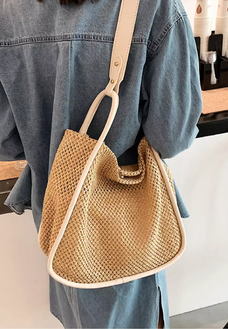 2024 New Women Large Capacity Shopping Bag Tote Bag CA080706