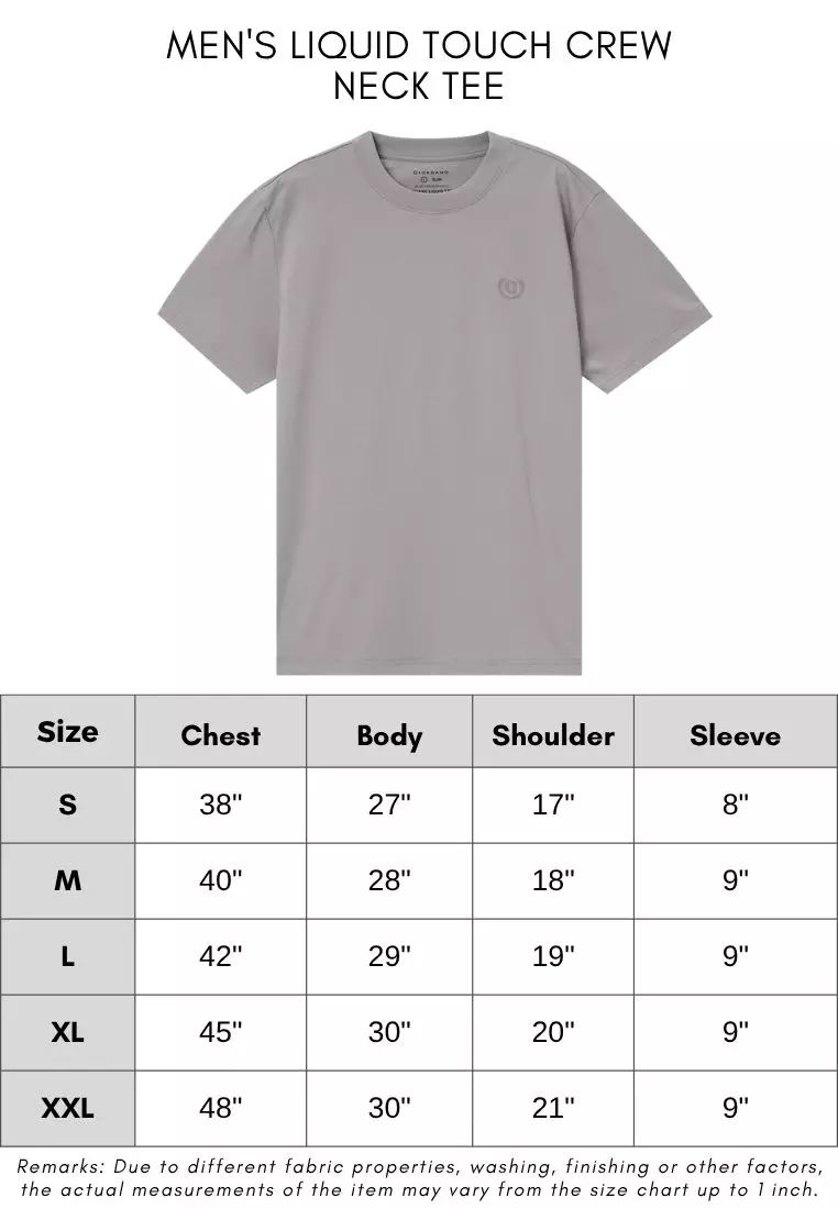 Men's Liquid Touch Crew Neck Tee