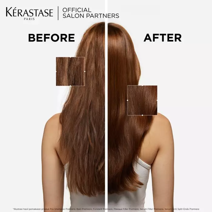 Kerastase Shampoo Rambut Rusak - Bain Premiere 250ml Anti Damaged Hair Shampoo