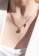 CELOVIS gold CELOVIS - Honor Heart Lock Pendant with Cubic Zirconia and Key Chain Necklace in Rose Gold 640C1AC0C41328GS_2