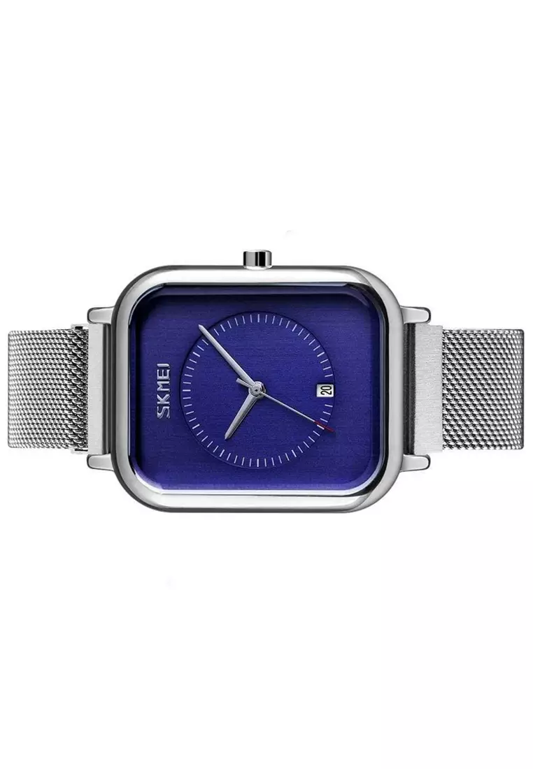 Jam Tangan Casual Analog Wanita Strap Tali Material Stainless Steel QP08 ORIGINAL