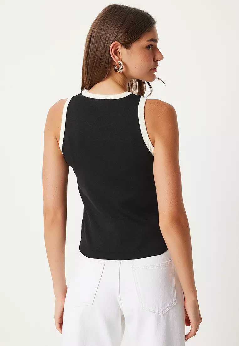 Contrast Tank Top