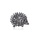 Glamorousky black Fashion Cute Black Hedgehog Brooch with Cubic Zirconia A5195ACC597C12GS_1