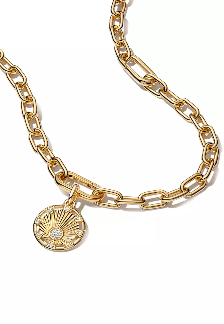 Buy PANDORA Pandora ME 14K Gold Plated Small Link Chain Necklace