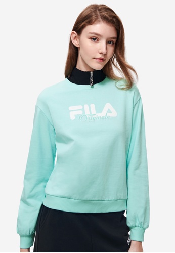 kleur Spruit atoom LEAH Cotton Sweatshirt With Animal Print Brand FILA — | lupon.gov.ph