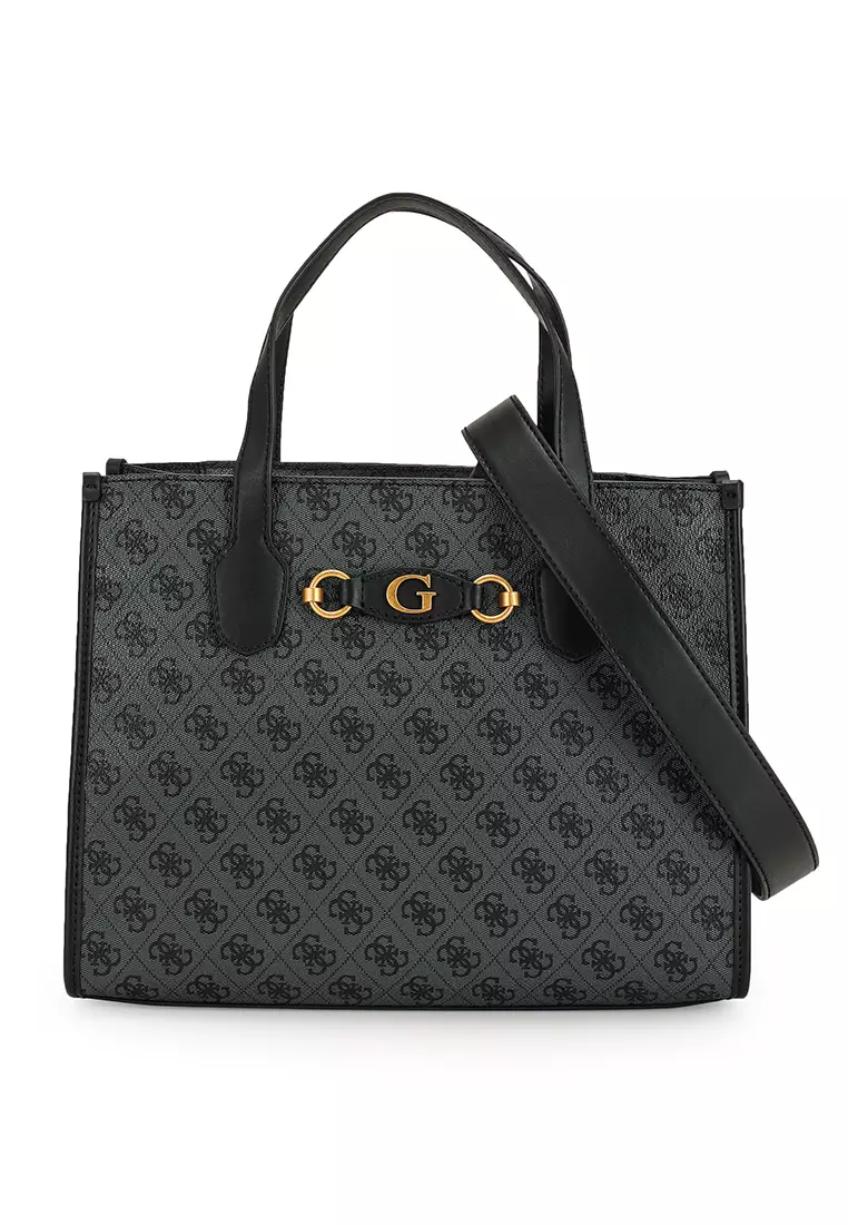 Guess canvas hotsell tote bag