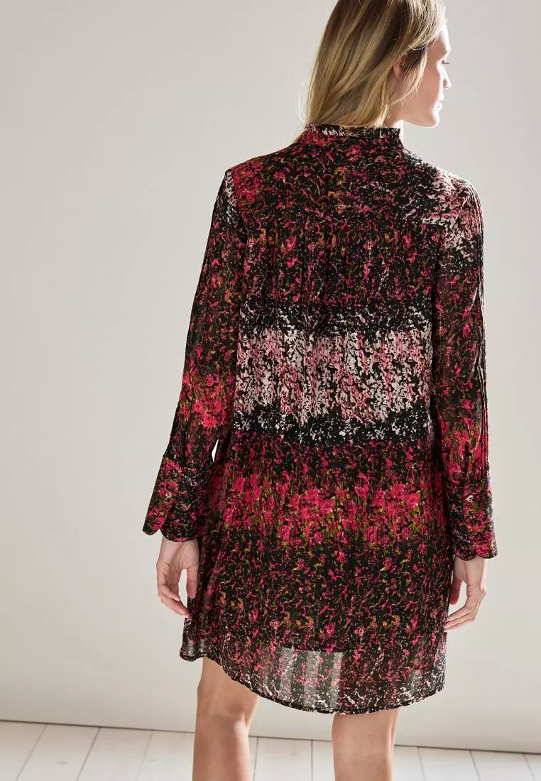 Buy NEXT Pintuck Long Sleeve Mini Dress 2024 Online ZALORA Singapore