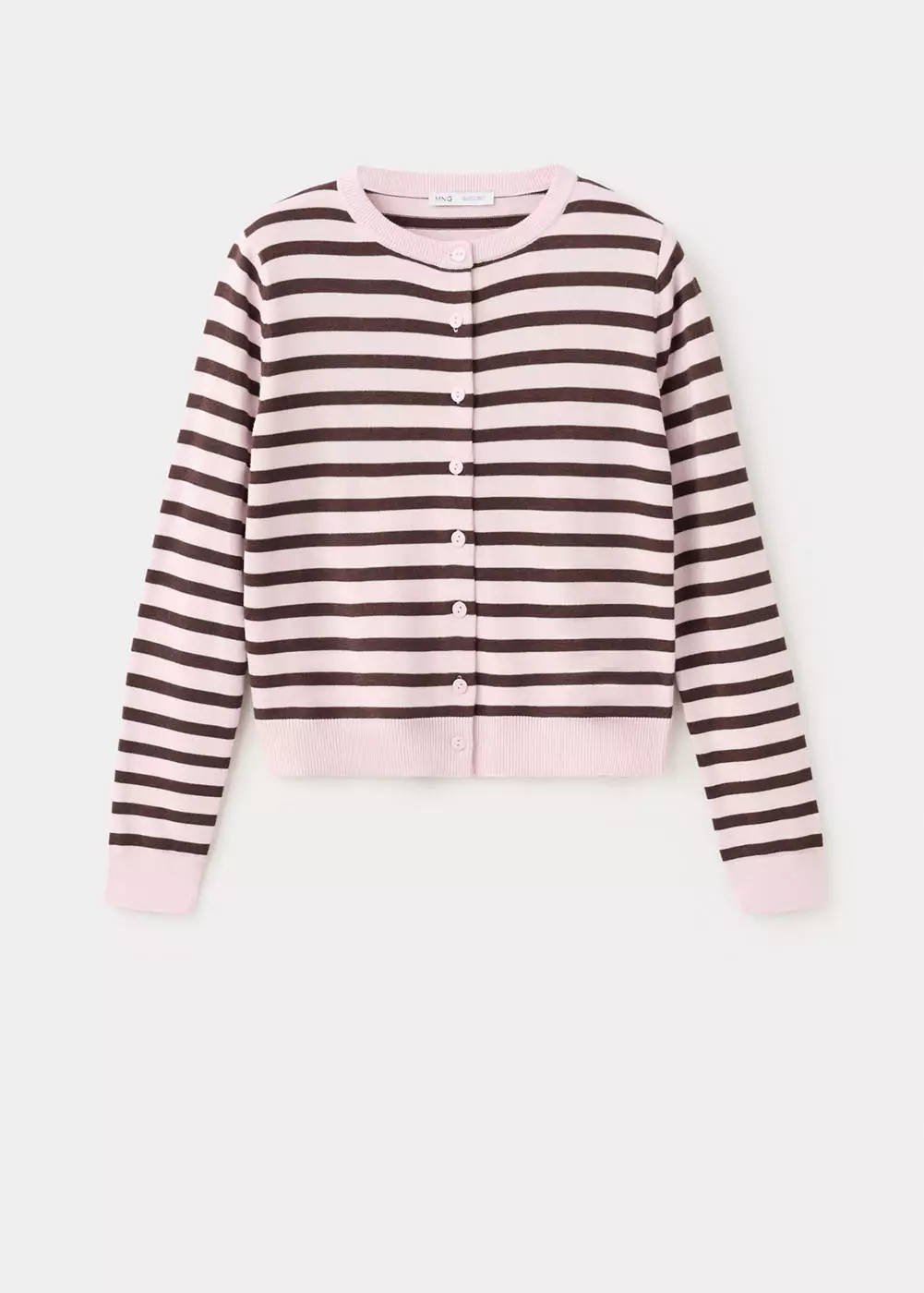 Cardigan rajut stripped