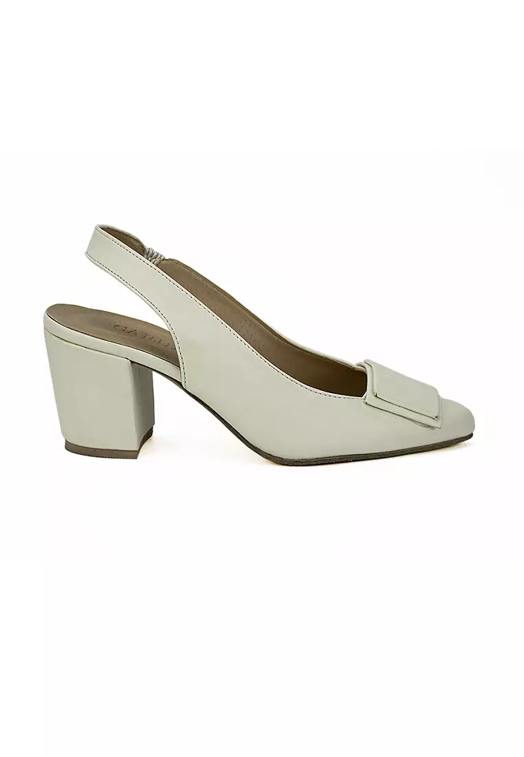 Discount on Cardam's Lifestyle  shoes - SKU: Eclc Cn 00201 Off White Heeled Sandals
