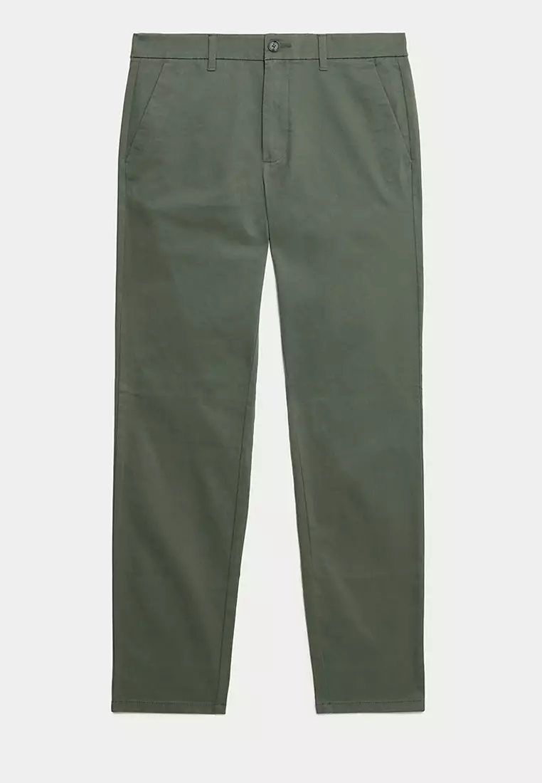 Regular Fit Stretch Chinos