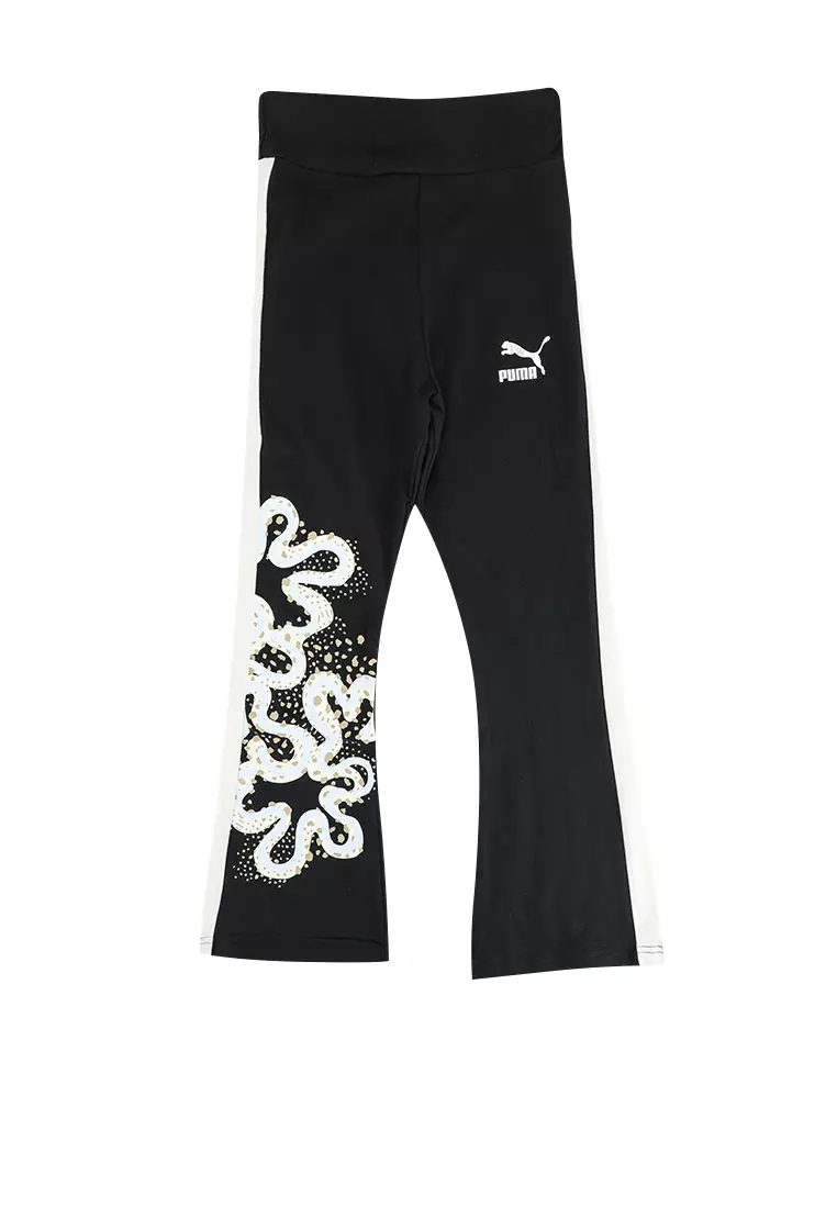 Puma cheetah print hot sale side stripe t7 legging