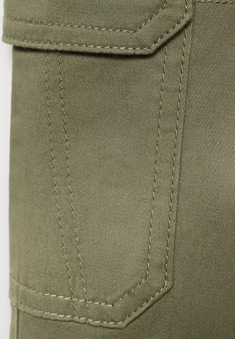Cotton Cargo Trousers