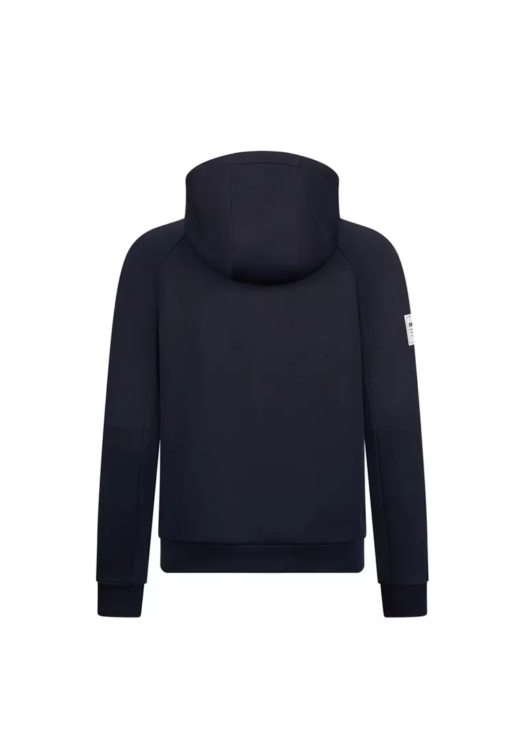 男裝 K-SWISS LOGO 連帽外套