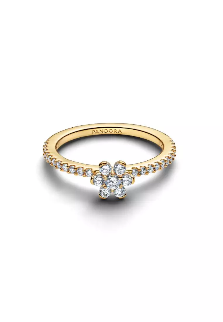Sparkling Flower Ring