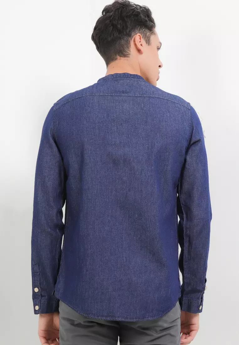 Cj Kemeja Koko Lengan Panjang