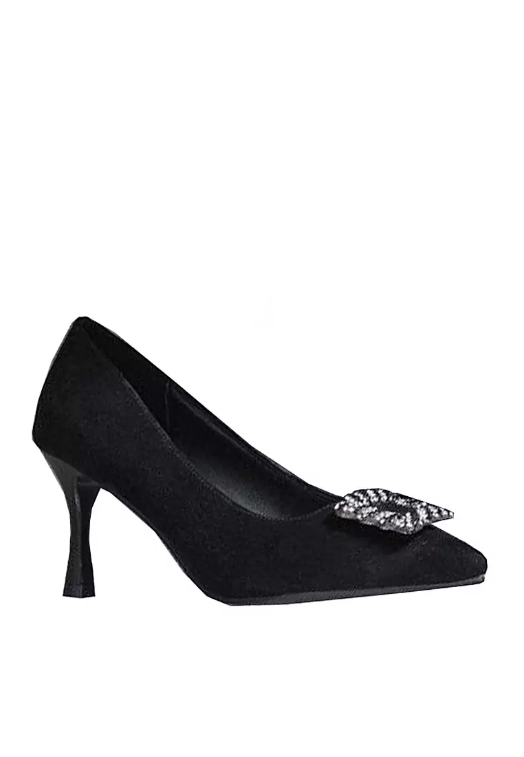 Discount on Twenty Eight Shoes  shoes - SKU: VANSA Fashion kidsuede buckle High Heels VSW-H1313315.7