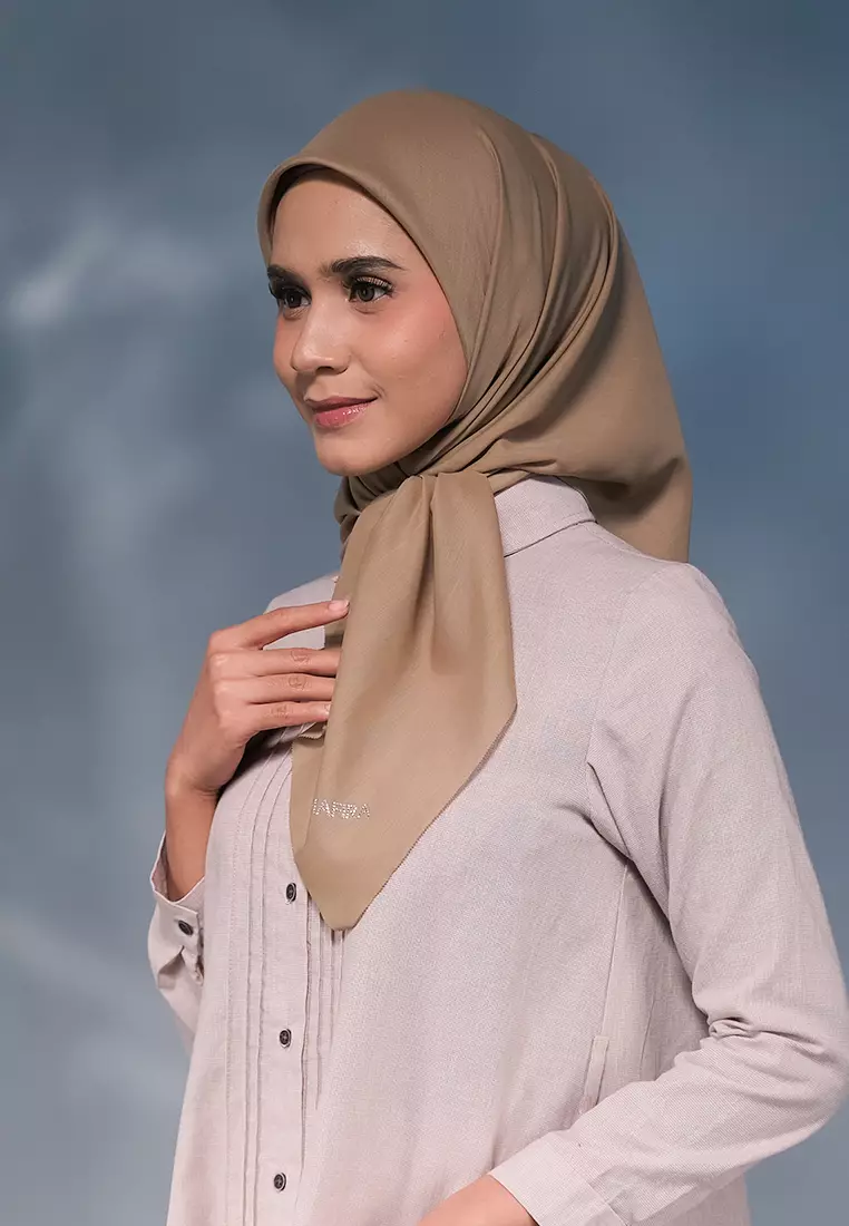 Marcella Plain Scarf | Hijab | Kerudung | Jilbab Segiempat