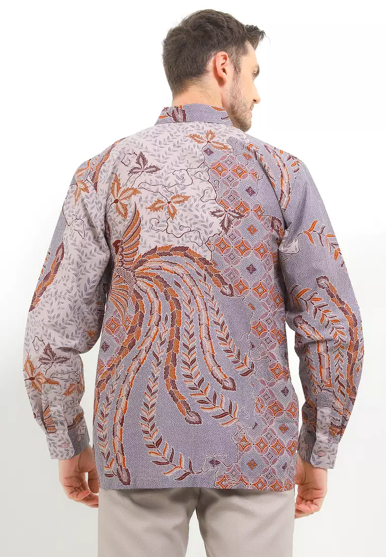 Clark Shirt Kemeja Batik Pria Panjang