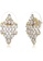 estele gold Estele Gold & Rhodium Plated CZ Modern Nakshatra Stud Earrings for Women 8A9C4AC863D059GS_1