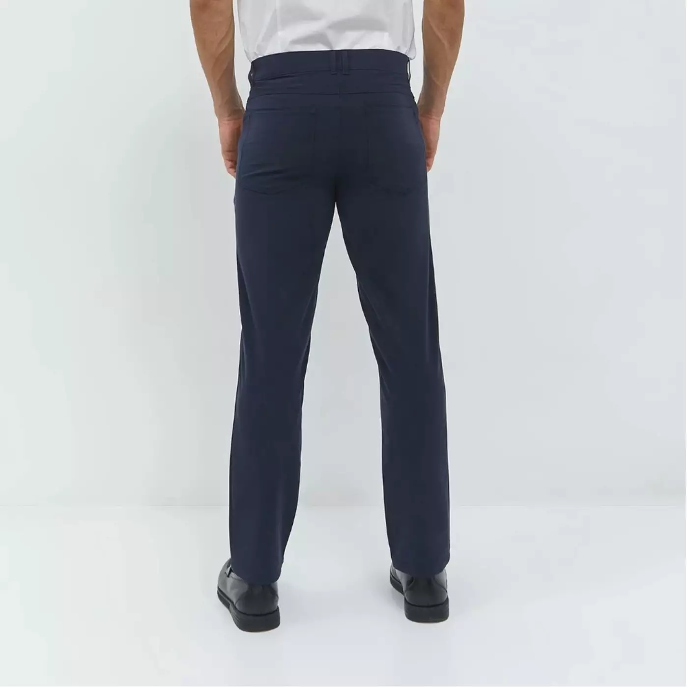 Jobb Elvis Celana Panjang Modern Slim Fit Navy Warna Navy