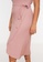 Trendyol pink Plus Size Midi Dress B9DE7AA6B3B9BBGS_3
