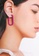ALDO pink Elektro Hoop Earrings A718FAC6803D0CGS_3