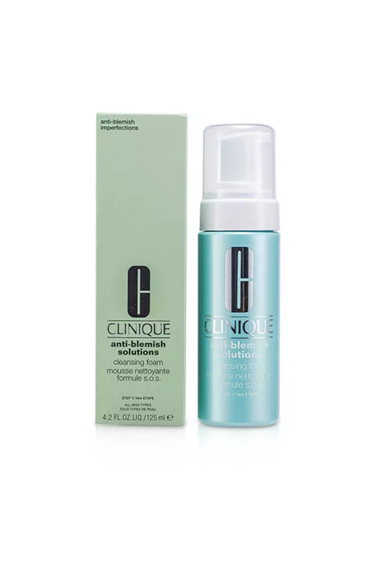 Clinique - Anti-blemish Solutions Cleansing Foam - For All Skin Types 125ml/4.2oz