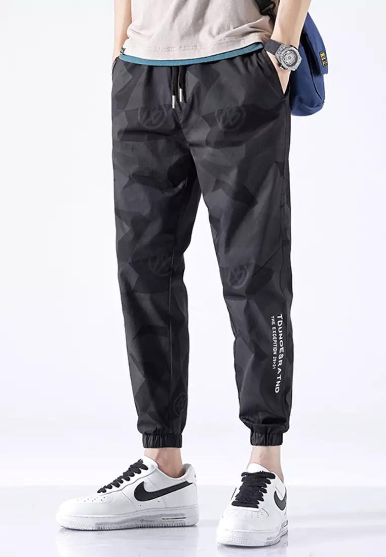 Camo Skinny Jogger Pants