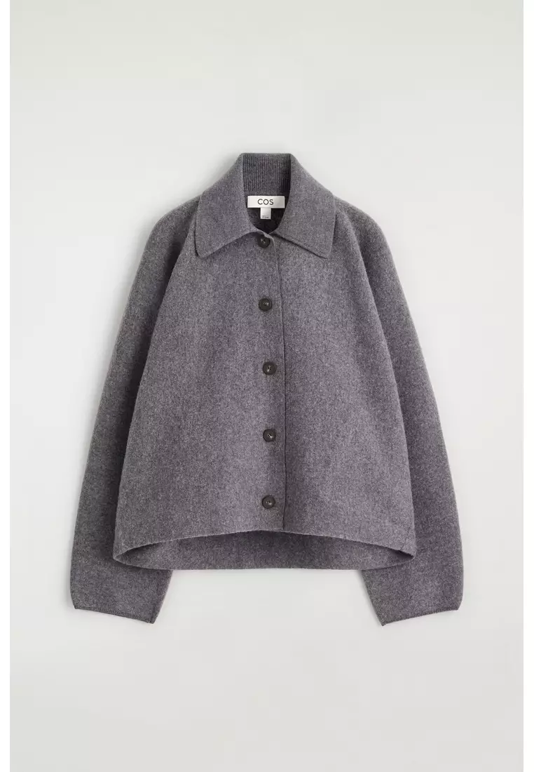 SCULPTED MERINO WOOL JACKET