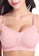 Kiss & Tell pink Nursing Push Up Bra in Pink DCE5DUS4F1FCA5GS_2