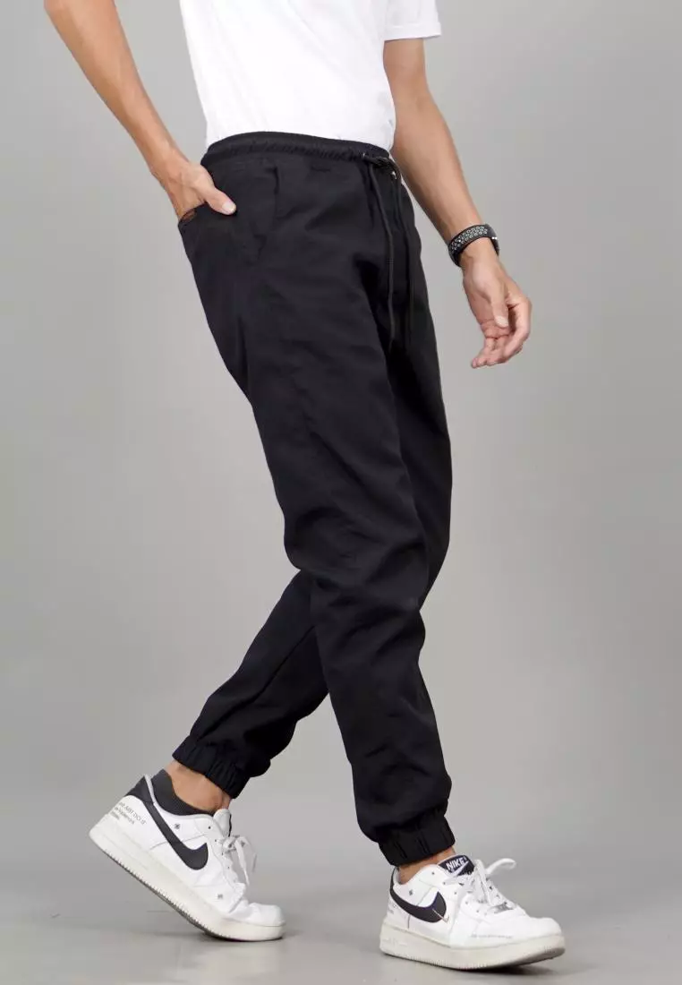 Celana Jogger Hitam Celana Joger Hitam Jogger Pants Joger Pants - HITAM