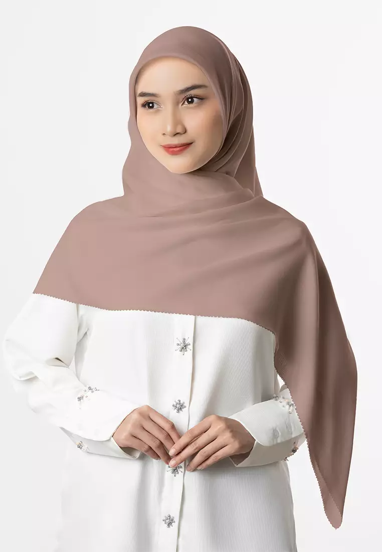 Jenna & Kaia - Sada Scarf Mellow - Hijab Kerudung Segi Empat