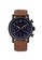 Aries Gold 褐色 Aries Gold Urban Journey Black and Brown Leather Watch EFC32ACD613CF2GS_1